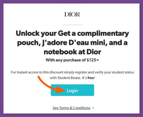 dior student discount|fragrance student discount.